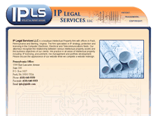 Tablet Screenshot of ip-legal-svcs.com